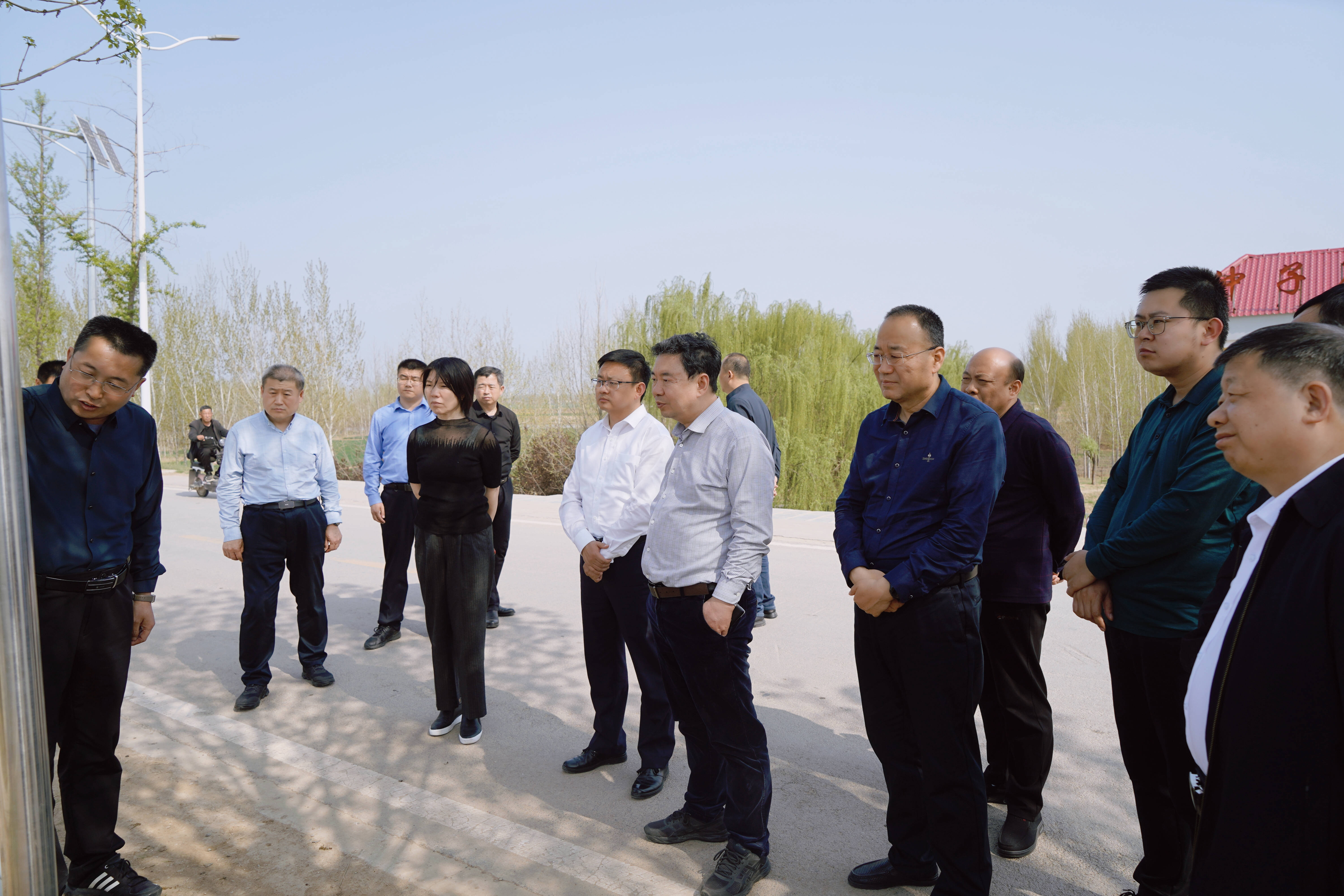 闪电号>媒体>莘县融媒>调研组一行先后到高堤口水利枢纽,莘县古云水库