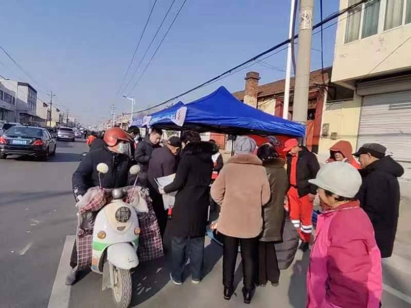 一城大愛暖泉城萊蕪區愛心集市走進濟南市萊蕪區方下街道