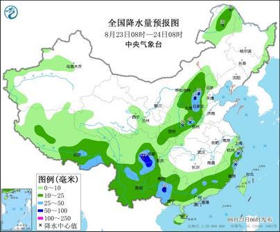 未來三天四川盆地等地將有較強(qiáng)降雨