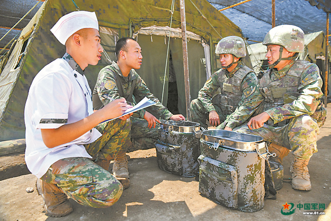 伙食保障從保量到保質(zhì)，讓“軍營三餐”暖胃更暖心