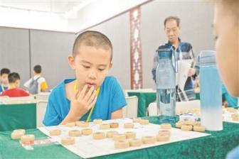 第十八屆“小五羊杯”青少年象棋大賽收枰