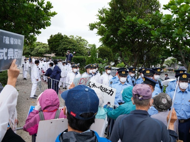 美军基地污染疑殃及校园 冲绳民众呼吁“救救孩子们”