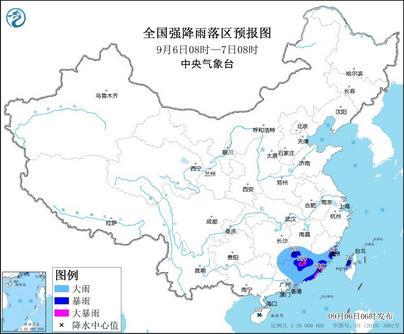 福建廣東江西等地有強(qiáng)降水 北方地區(qū)將有一次冷空氣過程