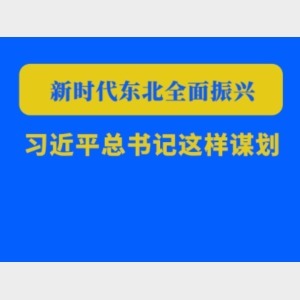 新時代東北全面振興，習近平總書記這樣謀劃