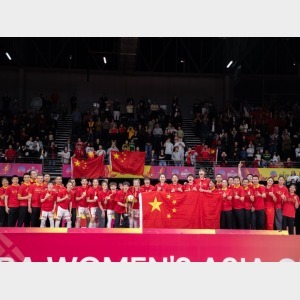 中国女篮稳居世界排名第二