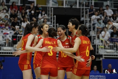 3比0战胜韩国 中国女排取得三连胜