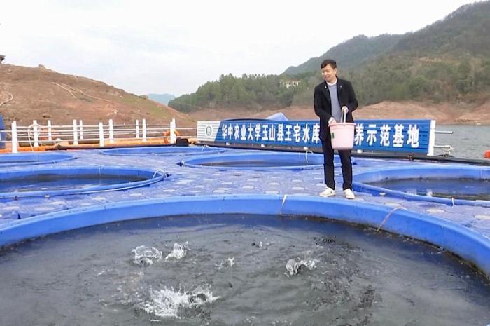 （乡村行·看振兴）江西玉山：水库养出“生态鱼”绿色高效增收益