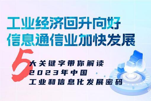 2023我国工业经济回升向好 信息通信业加快发