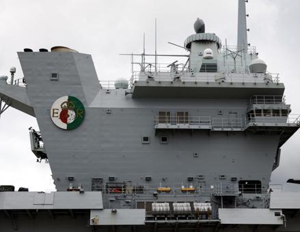 英“伊丽莎白女王”号航母出故障 将缺席北约最大军演