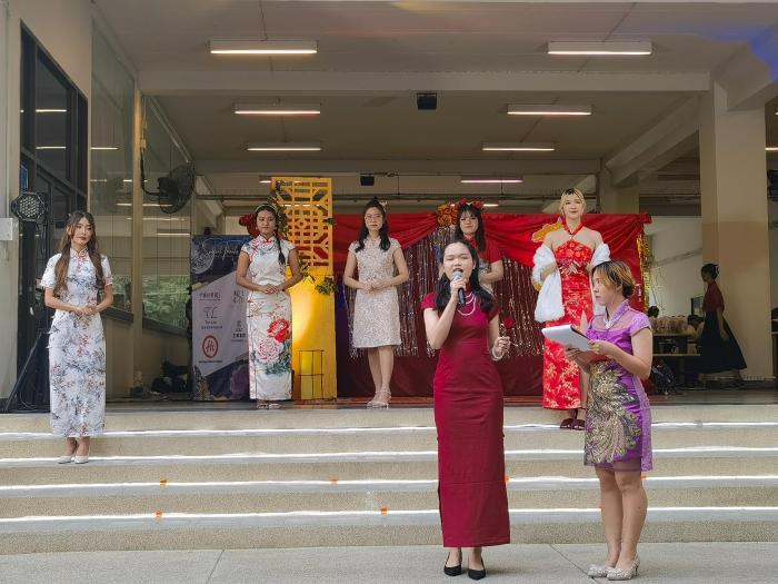 泰国艺术大学中式文艺晚会迎春节