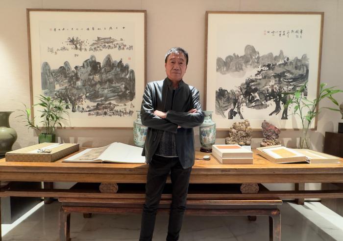 旅澳华人画家任建国：让当地朋友看到中国画的“传统精髓”