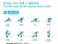 倒计时300天！2025年第9届亚冬会体育图标发布