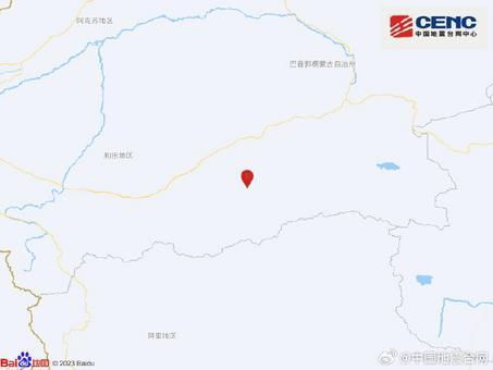 新疆巴音郭楞州且末县发生3.3级地震 震源深度10千米