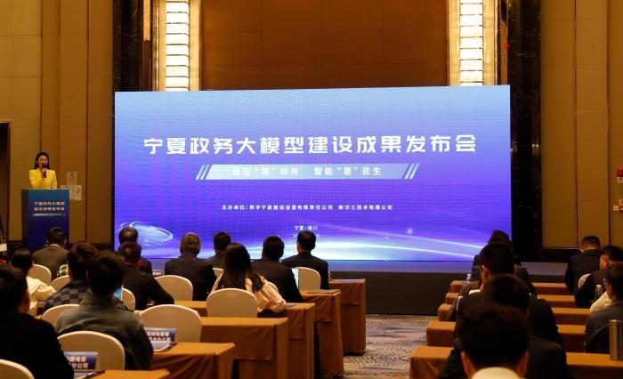 宁夏发布政务大模型建设成果 AI政务助手亮相