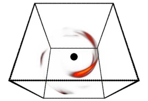 黑洞周围耀斑如何形成？天文学家最新研究利用3D技术更清晰呈现