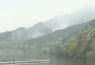 日本山形县发生大规模山火 已持续燃烧超20小时