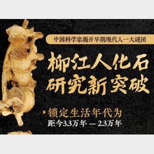 新华社权威快报丨早期现代人——柳江人化石研究新突破
