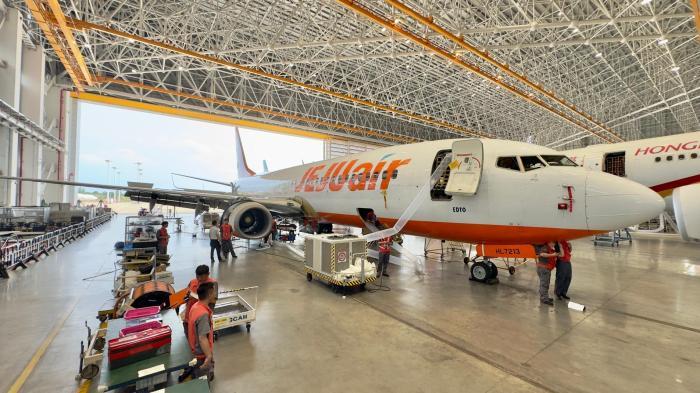 海南自贸港迎来首单韩国进境飞机维修业务