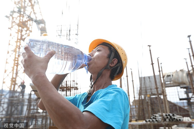 中央氣象臺繼續發布高溫黃色預警 局地可達40℃以上