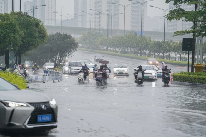 暴雨藍色預警繼續發布：福建、廣西等地局地有大暴雨