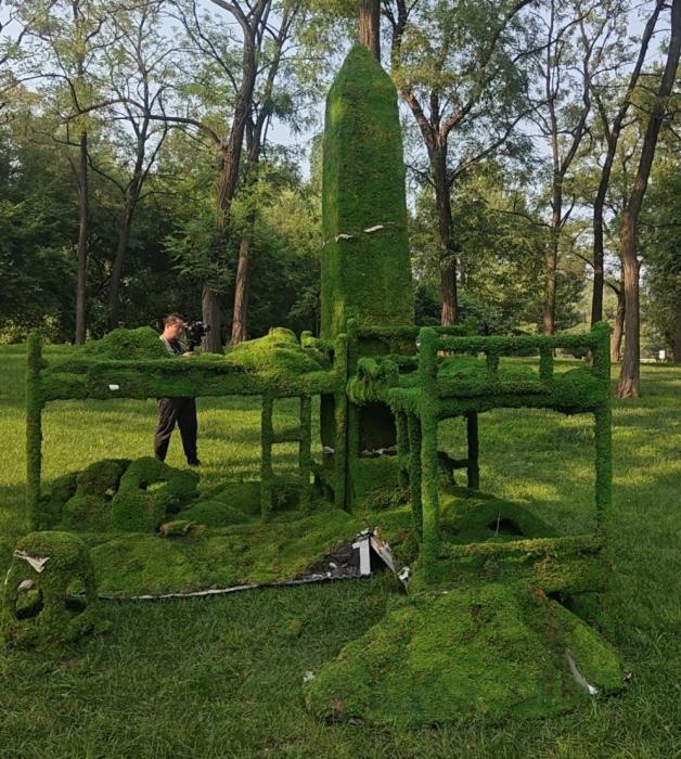 沈陽植物園“然·愛”生活藝術節啟幕 藝術駐地裝置成為最大亮點