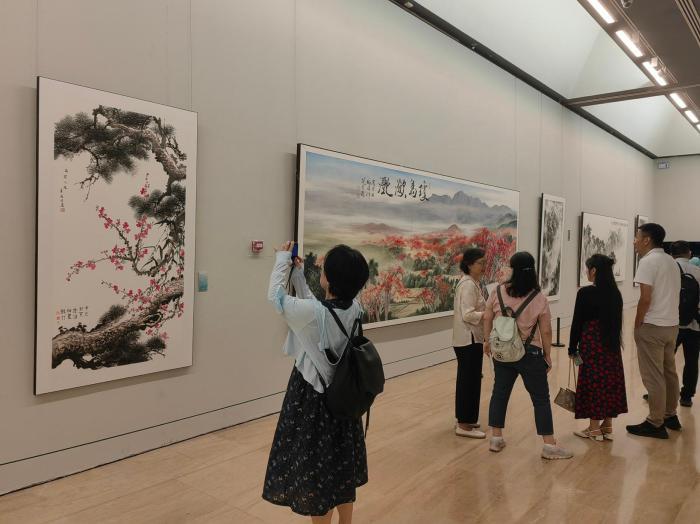 畫家李福順作品展亮相中國美術館