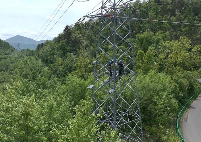 電力部門在東北虎豹國家公園無信號區安裝“千里眼”