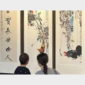 暗香·李青松花鳥畫展在濟南開展