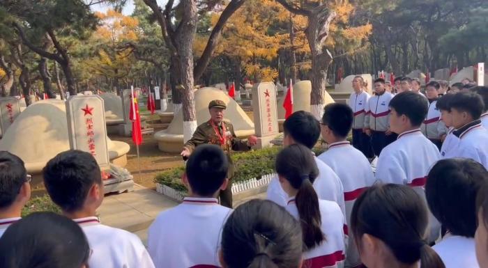 沈陽舉行紀念中國人民志愿軍抗美援朝出國作戰74周年祭英烈活動