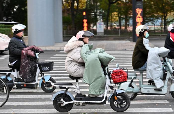 寒潮影响我国大部 甘肃青海内蒙古等局地降温达12℃以上