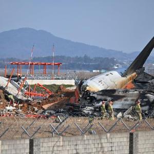 韓國務(wù)安墜機(jī)事故黑匣子之一將送美國分析