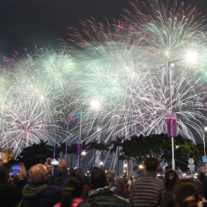 23888枚煙花綻放香港賀新歲