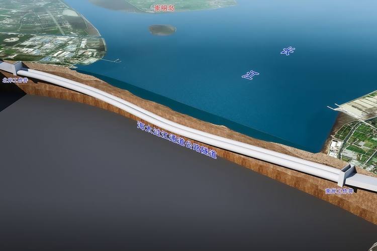 世界最長水下公路盾構隧道開啟穿江之旅