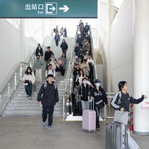 中老鐵路國際旅客列車發送跨境旅客48.7萬人次