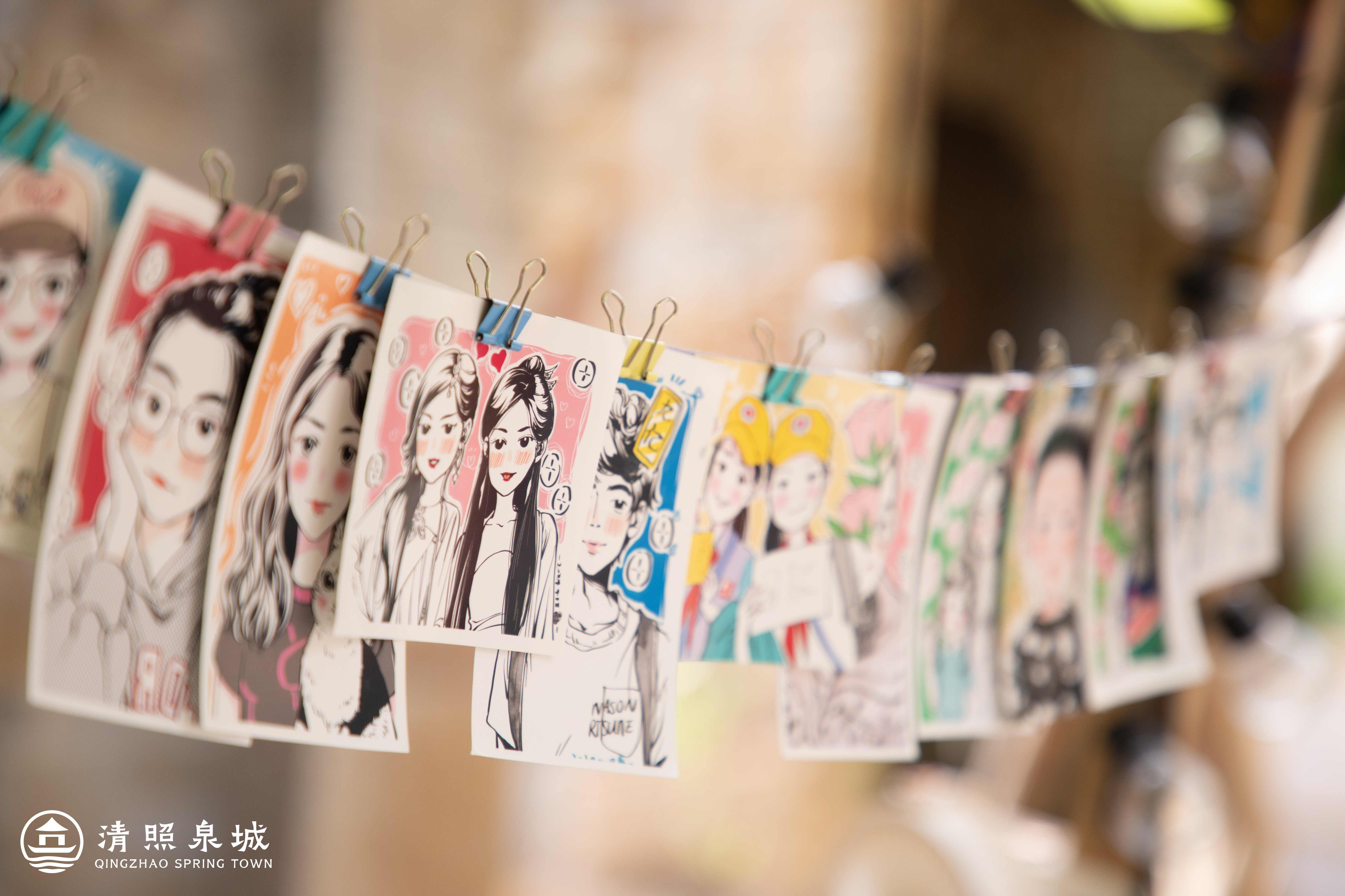 明水古城迎來山東高校學(xué)生美術(shù)精品展 藝術(shù)市集同步開市