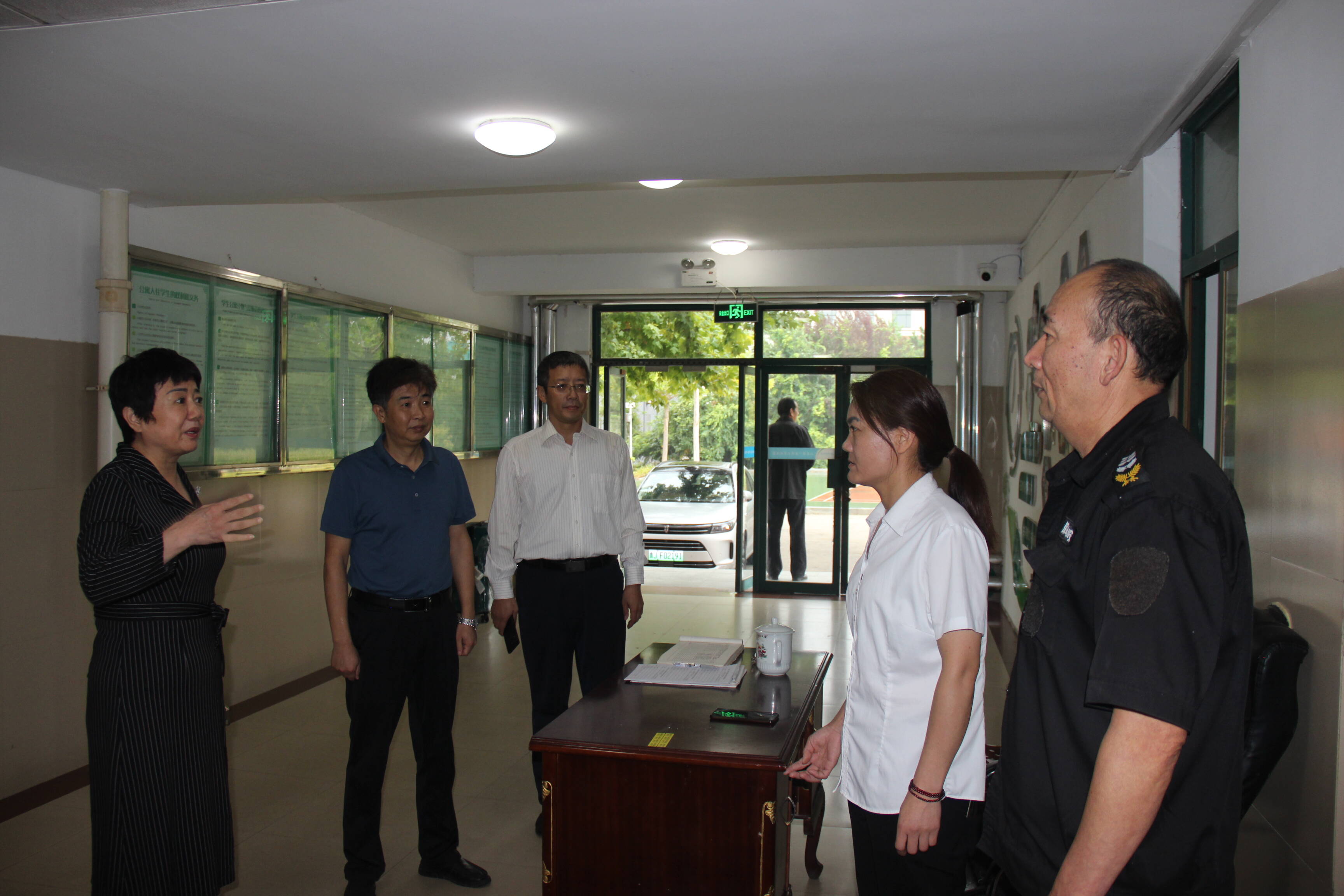 “筑牢安全防线，守护和谐校园——  国际教育学院开展国庆节前安全检查