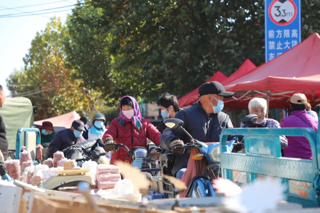 邹平市明集镇:赶"黄河"大集 品初冬新味