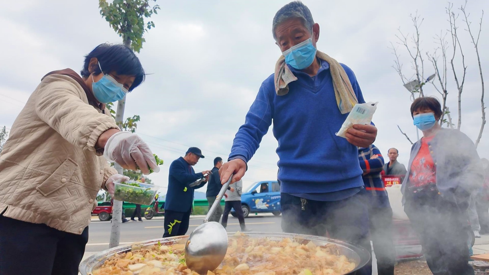 邹平市临池镇:山村周末大集 体验人间烟火