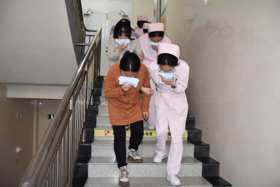 王庄镇卫生院开展消防宣传月系列活动