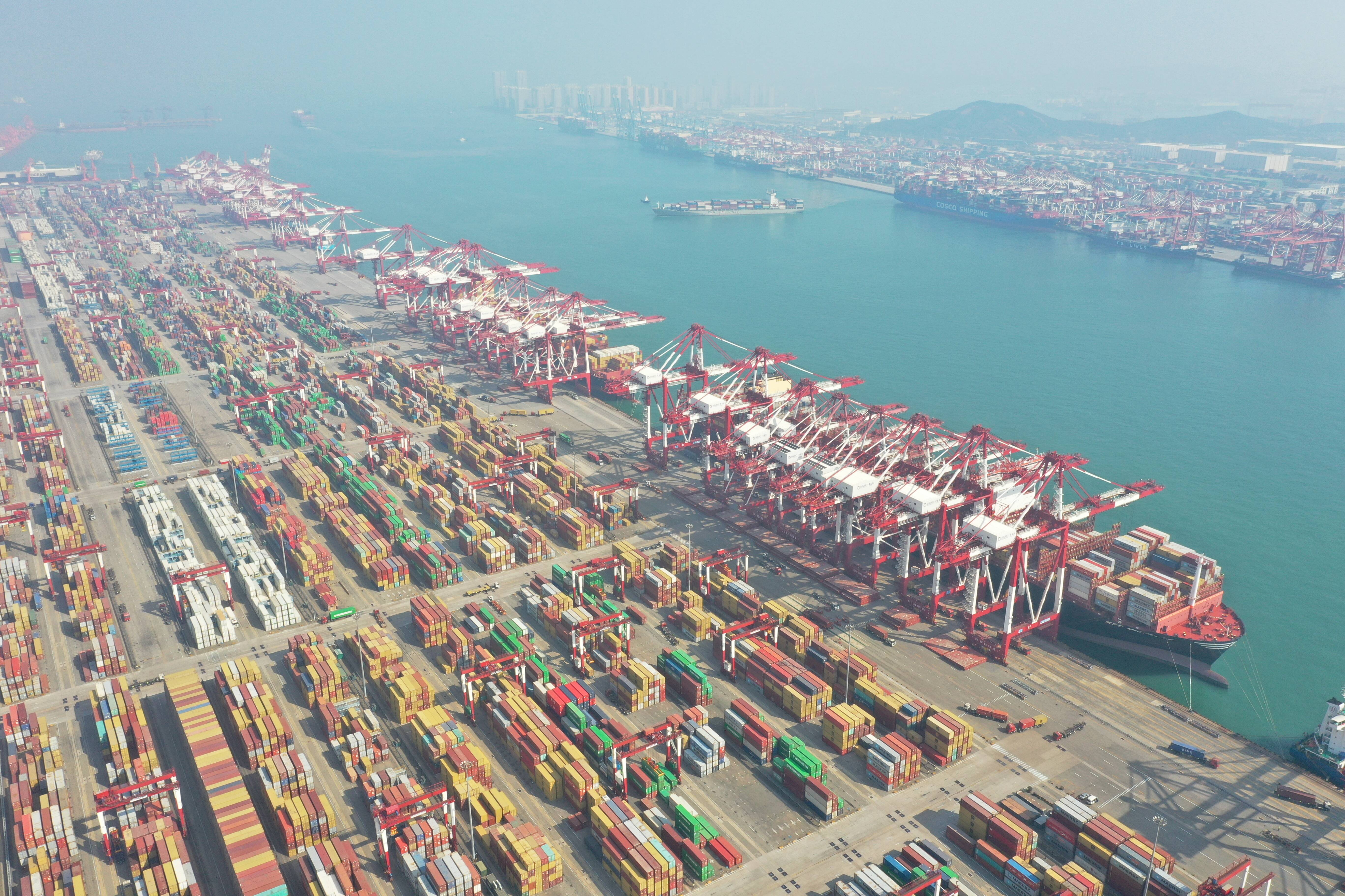 山东港口青岛港前湾港区综合货种关区代码合一一次报关全港区通行