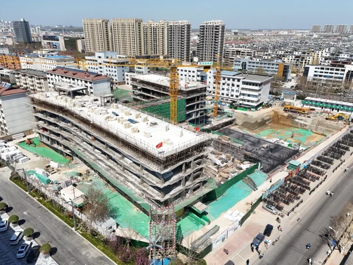 德州市第九中学大学路校区扩建项目预计2025年12月份竣工