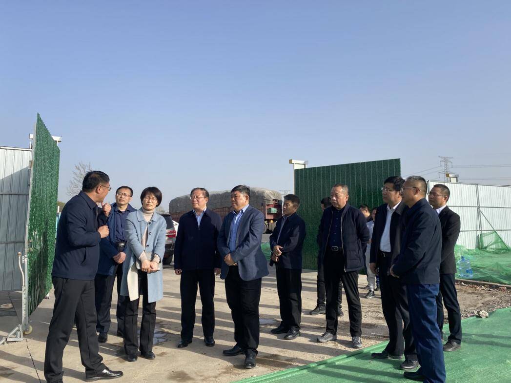 德州市委常委副市长樊廷雷调研黄庄立交项目建设推进情况