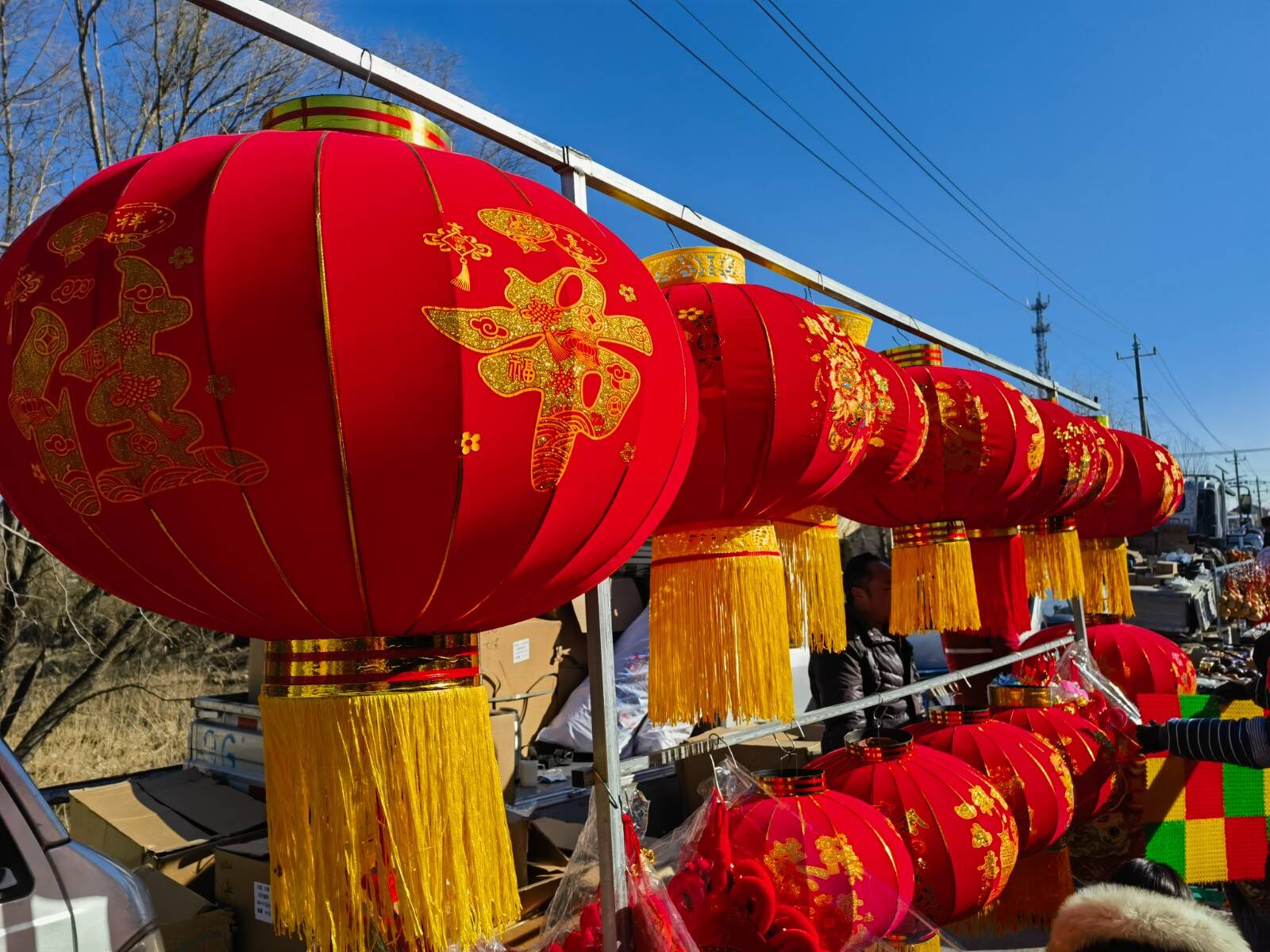 昌乐赶集迎新春回家过大年