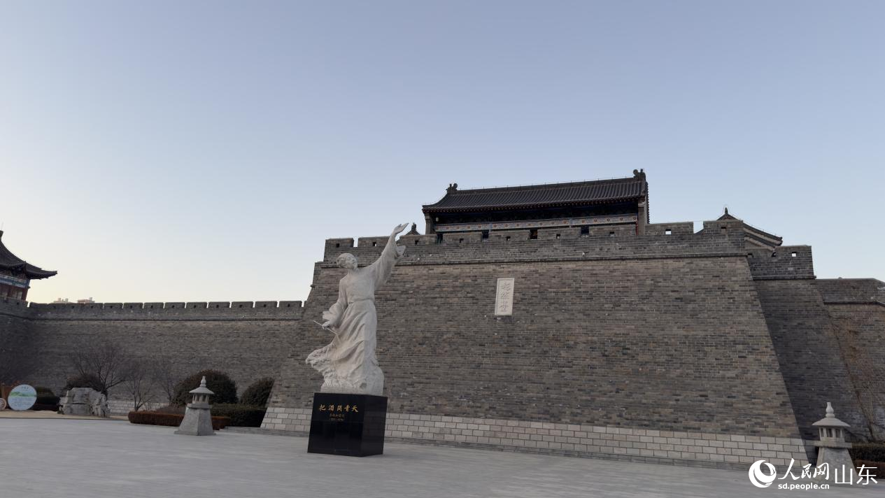 诸城超然台。人民网 庄润泽摄