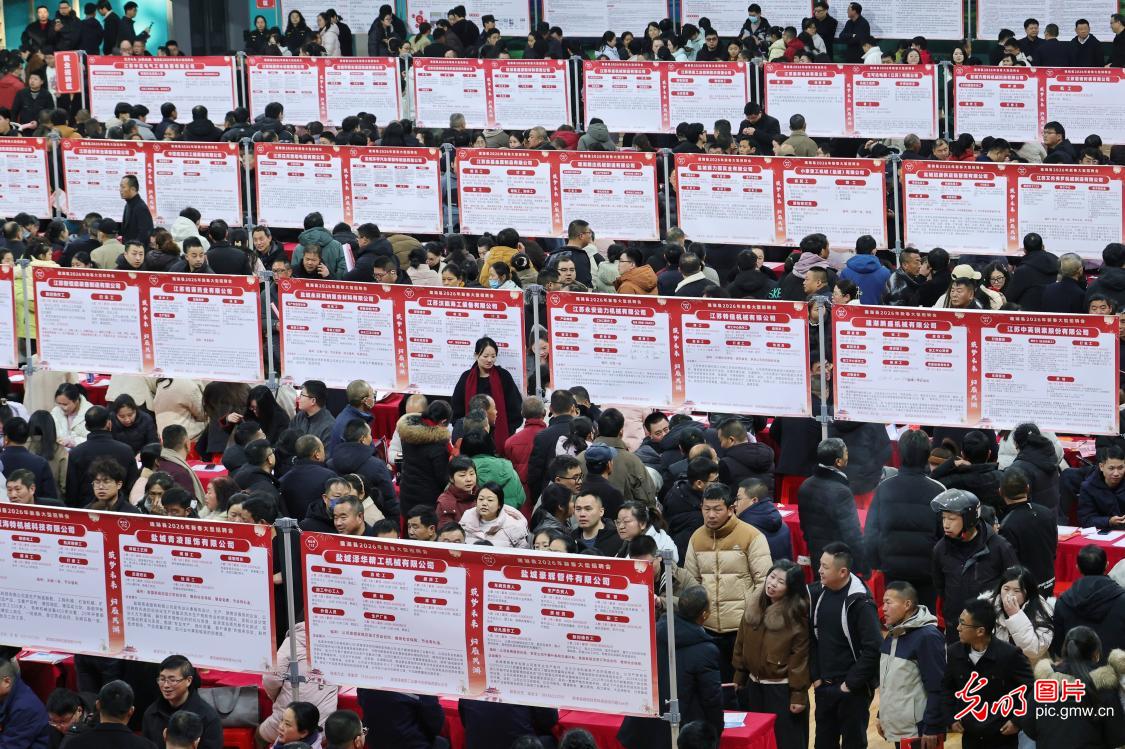 【新春走基层】春风送岗暖人心 精准对接稳就业 【新春走基层】春风送岗暖人心 精准对接稳就业