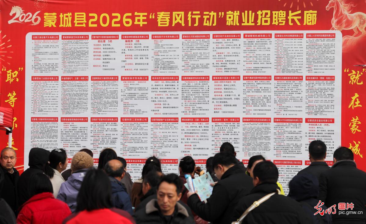 【新春走基层】春风送岗暖人心 精准对接稳就业 【新春走基层】春风送岗暖人心 精准对接稳就业