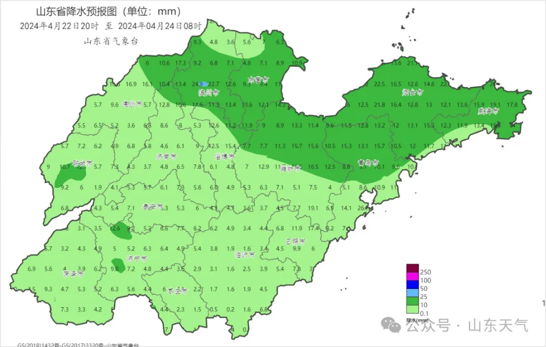 降雨 雷电 阵风 局部冰雹!潍坊最新天气预报