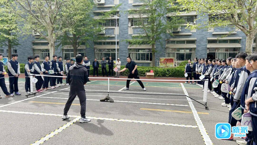 匹克球进校园活力匹配春天——潍城区外国语中学开展匹克球推广活动(图4)