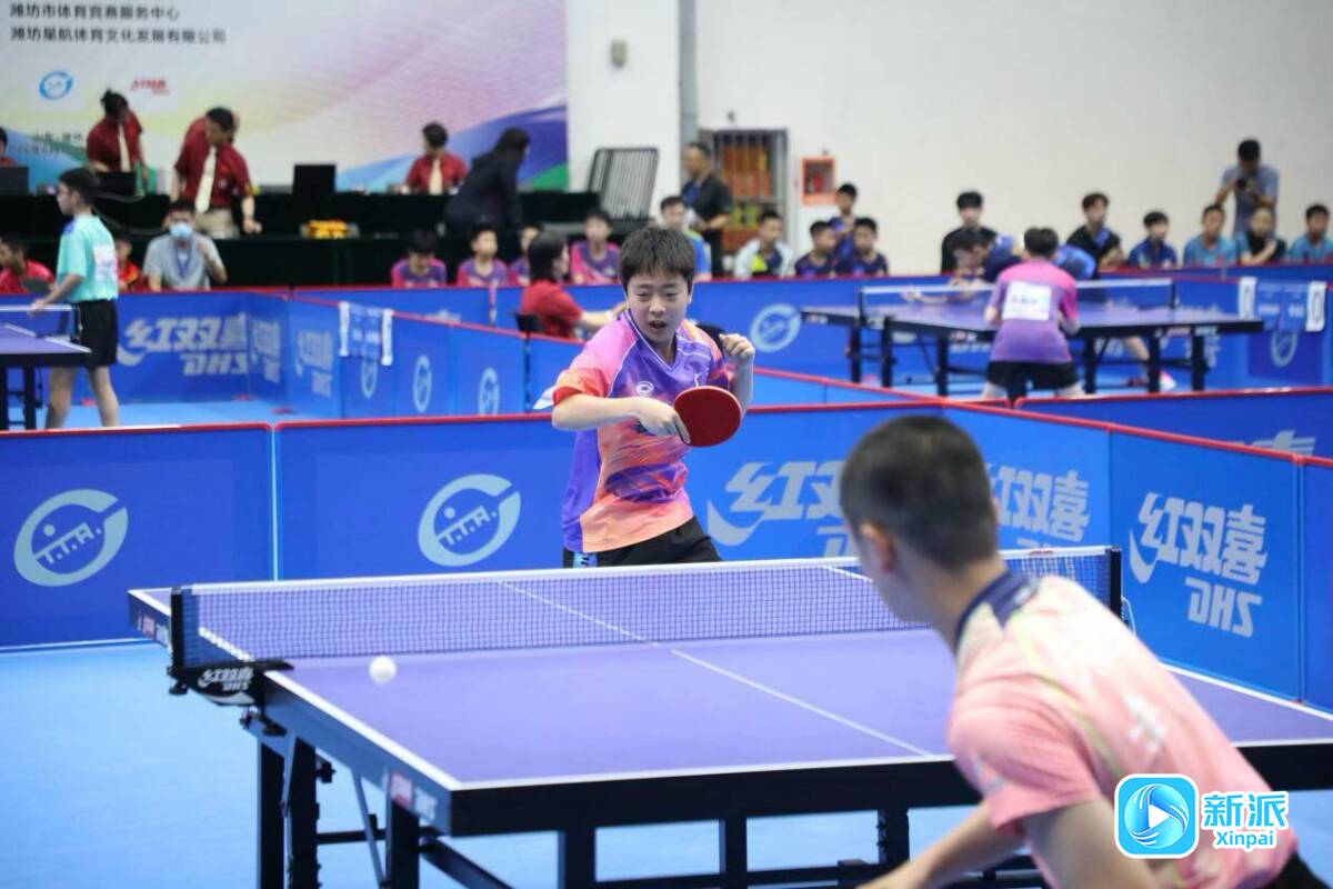银球蓄势小将争锋2026年全国少年乒乓球锦标赛（U13组）在潍坊开幕(图5)