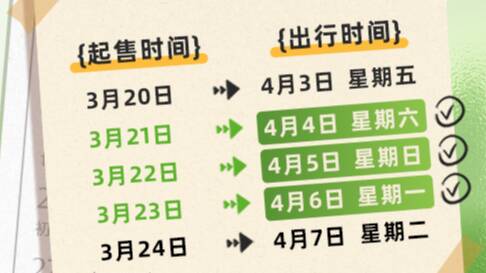 清明假期火车票今日开售 收好这份出行攻略